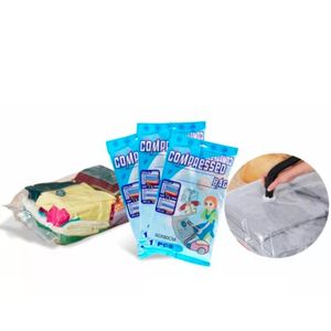 60x80cm Compressed Bag is designed to save up to 1/3 of storage space for clothes and linens