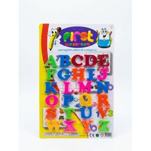 Magnetic Alphabet Letters Set (A–Z) – First Classroom Educational Toy-multicolor