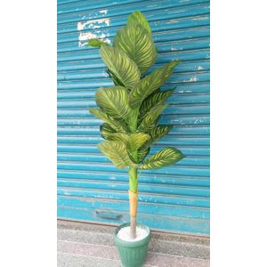 Fashion Big artificial Tree Plant With Vase,1.6m,1.3m