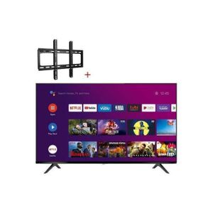 Hisense 40" Smart TV, Stream YouTube & Netflix + Free Wall Mount Bracket - Black