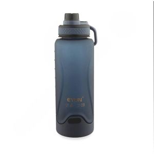 High Quality Water Bottle - Blue/Black