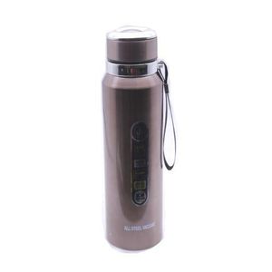 Jk Imaging 1100ml Portable Stainless Steel Vacuum Tea Thermos Flask, Brown. 