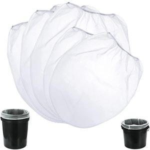 60 Pcs Paint Strainer Bags 5 Gallon Bucket Strainer With Elastic