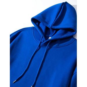 Unisex Premium Cotton-Rich Hoodie - Emerald Forest Blue - High-Quality Fleece Pullover
