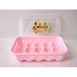 Egg Tray With 15Pieces Egg Holder With Its Cover