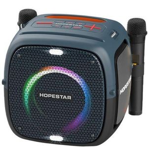 Hopestar Party One 80W RGB Lighting Wireless Bluetooth Speaker - Black, Green