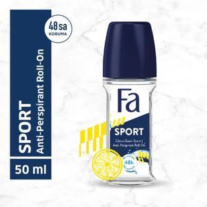 Fa Sport Roll-On Antiperspirant 50ml Citrus Green Scent 48H Protection