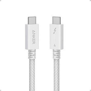 Anker Prime TB5 Cable, 3.3 FT USB C to USB C, 240W Fast Charging Thunderbolt 4 Cable, 40Gbps Data Transfer, Supports 8K Displays, for iPhone 17/16 Series, MacBook Air, and More (Thunderbolt 4-Certified)