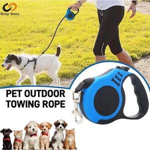 5M Retractable Dog Leash, Automatically Flexible, Suitable for Small and Medium-sized Dogs, Pet Supplies
