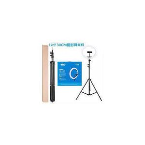 Soft Ring Light 12 inch Ring Light With Stand, For Tik Tok, YouTube,Live stream - Black