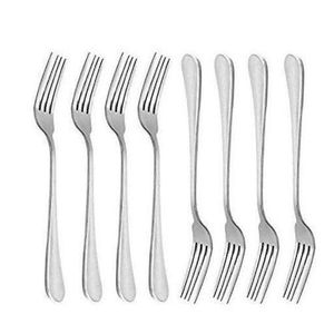 12-Premium Stainless Steel Table Forks- Sliver