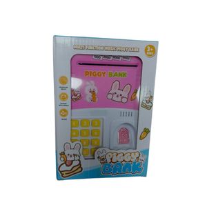 Piggy Bank Electronic Mini ATM For Kids Baby Safe Coin Banks Money Saving Box With Password - Pink,Blue, Green...