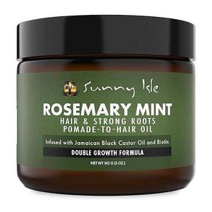 Sunny Isle Rosemary Mint Hair & Strong Roots Pomade-To-Hair Oil