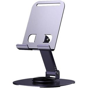Aluminum folding phone stand, tablet stand,Metal rotating phone holder