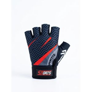 SPORTS Professional Fingerless Fitness & Weightlifting Gloves (Pair)