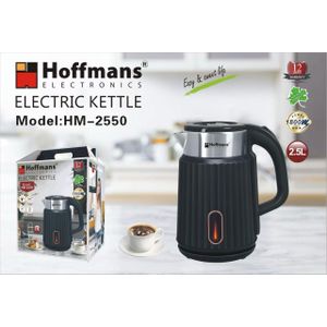 Hoffmans Electric Kettle, 2.5L - Black