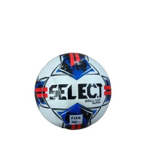 Select Leather Soccer Football With Tube - Multicolor