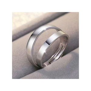 ring Pair Rings Male And Female Couple Ring, Wedding Pair Ring, Adjustable Opening
