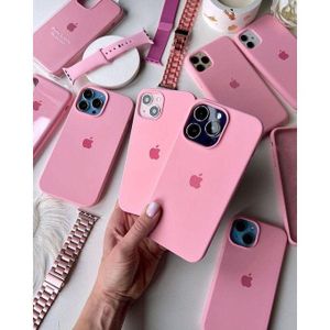 IPhone X , 11, 12, 13, 14, 15, 16 Pro Max Silicone Phone Case, 3 Layers Shockproof Full Body Rugged Hybrid Case For IPhone 11 , 12 , 13 , 14 , 15, 16 Pink