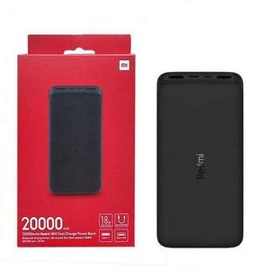Redmi 20000mAh Mi Fast Charge Power Bank Dual Input & Output Ports Fast Charging-Black/White