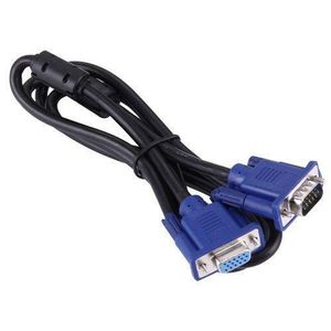 1.5m VGA 15 Pin Male To VGA 15 Pin Female Cable