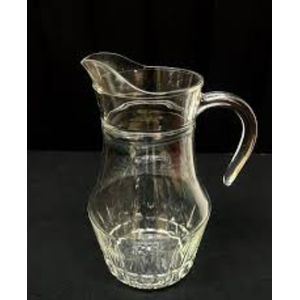 Classic Glass Water & Juice Jug 1L - Clear