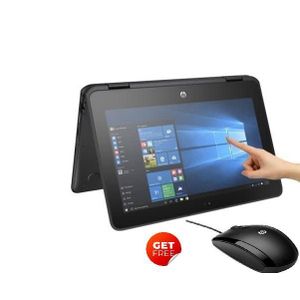 Hp Refurbished Probook Touch Screen X360,Intel,4GB RAM,128GB SSD, 11.6 Plus Free Mouse- (Grade A)