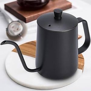 Pour Coffee Maker,Stainless Steel Gooseneck Tea Gooseneck Pot Gooseneck Kettle Top Tier Qualit