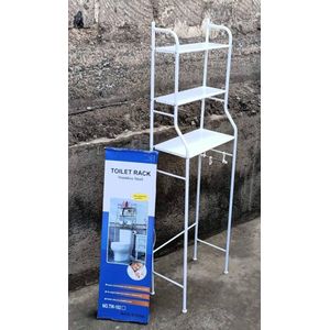 3 Layer Space Saving Metal Toilet Storage Rack