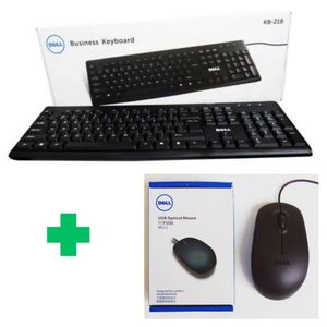 DELL wired usb keyboard kb 218 and wired mouse ms111 combo