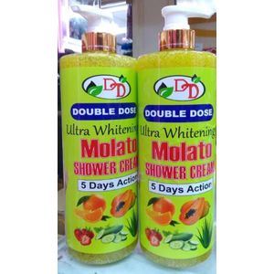 Molato Double Dose Ultra whitening Shower Cream Gel 5 Days action For Moisturizing, Brightening  