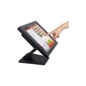 15" LCD Touch Screen Cash Register System Restaurant Monitor POS VOD System Touch Screen Checkout Monitor