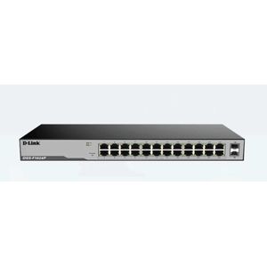 D-Link 24 Port Gigabit Unmanaged POE Switch with 2 SFP ports 250 watts DGS-F1024P