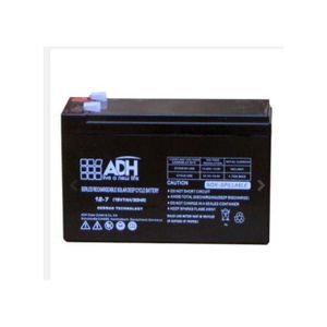 ADH 24AH, 12V/20HR Solar, Fast Charging Sealed Rechargeable Deep Cycle Battery - Black