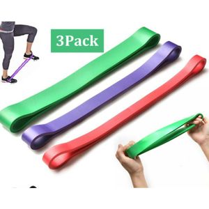 Hip Resistance Bands Fitness, Exercise for Body, High-Quality of Rubber - Multicolor