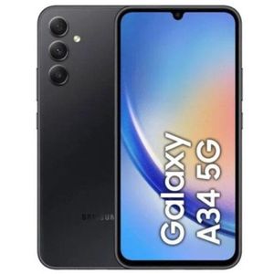 Samsung Galaxy A34 5G 6.6" 6GB RAM 128GB ROM 48MP 5000mAh - Black