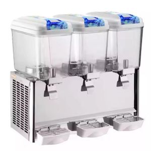 ADH 18 Liter 3 Tap Juice Dispenser/Cold Beverage Press Juicer/Beverage Dispenser- White