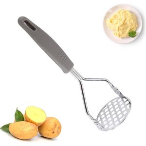 Steel Potato Masher -silver 