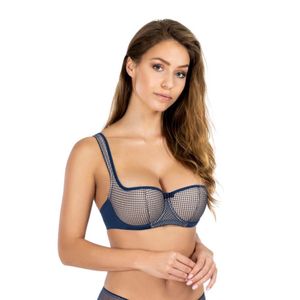Women's Full Coverage Underwired Non Padding Breathable Balconette