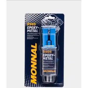 MONNAL 9905 Epoxy-Metal, a professional-grade, high-strength two-component adhesive specifically formulated for quickly and reliably bonding metal parts