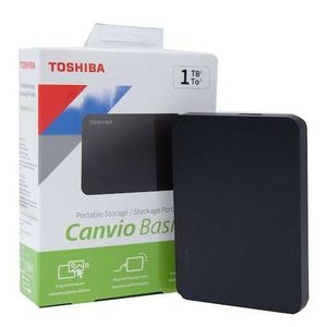 Toshiba 1TB External Hard Disk - Black