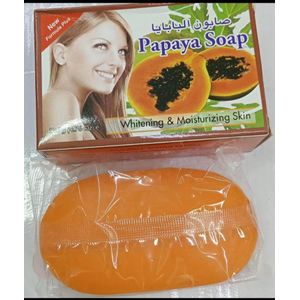 Papaya Soap  For whitening  & Moisturizing Skin 