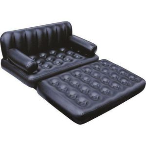 Versatile Inflatable Multi-Functional Sofa Bed and Pull-Out Lounge