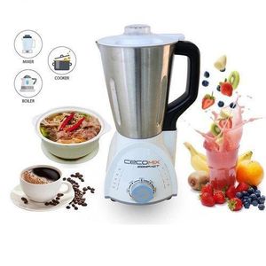 Cecomix 2.5L Stainless Steel  Blender, Grinder, Processor - Silver
