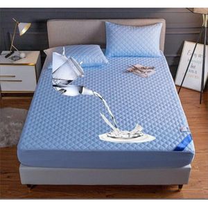 Mattress protector- Blue