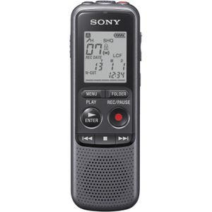 ICD-PX240 4GB Mono Digital Voice Recorder With Built-In Stereo Microphone -Black