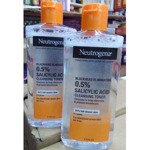 Neutrogena Blackhead Eliminating  with Salicyclic Acid Cleansing Toner  For cleansing & preventing Blackheads -200ML