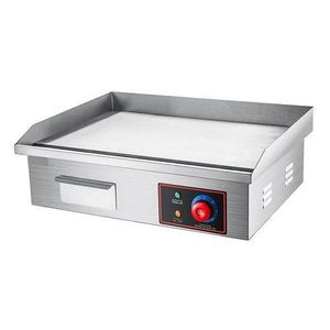 Commercial Single Chapatti Electric Griddle-SILVER