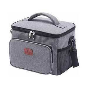 Compact Insulated Lunch Bag  For Food Flask Containers - Multi-colour.