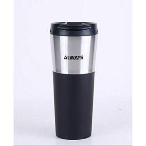 Always Travel Vacuum Thermo Cup, 450ml - Red